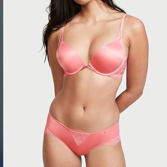 Victorias Secret Set Very Sexy Bombshell Add-2-Cups Push Up bra & Cheeky 36C / L - Picture 4 of 5
